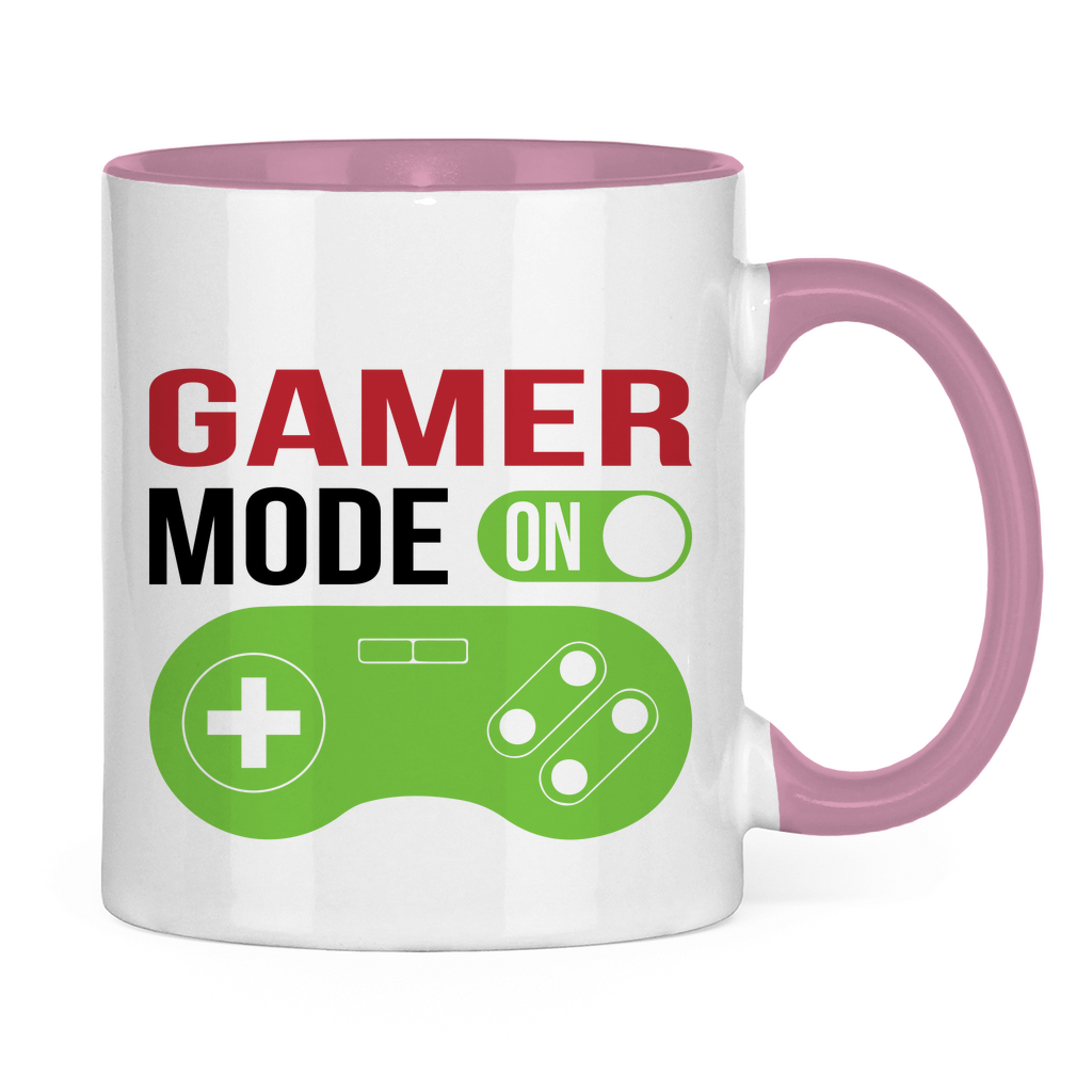 Tasse zweifarbig "Gamer" - Grafikmagie