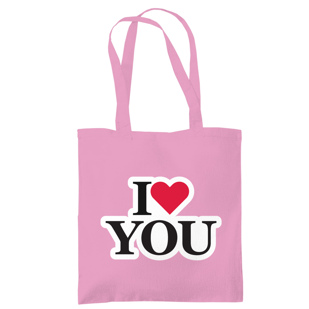 Tragetasche "I love you" - Grafikmagie