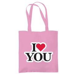 Tragetasche "I love you" - Grafikmagie