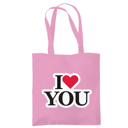 Tragetasche "I love you" - Grafikmagie