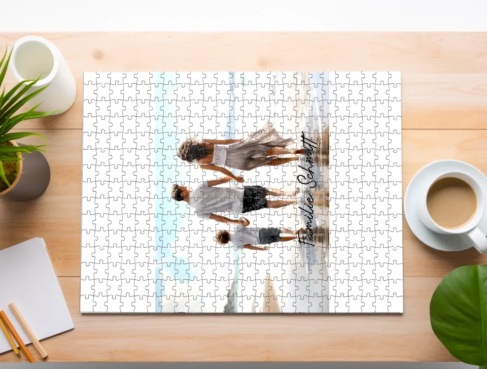 puzzle mockup