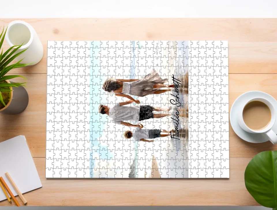 puzzle mockup
