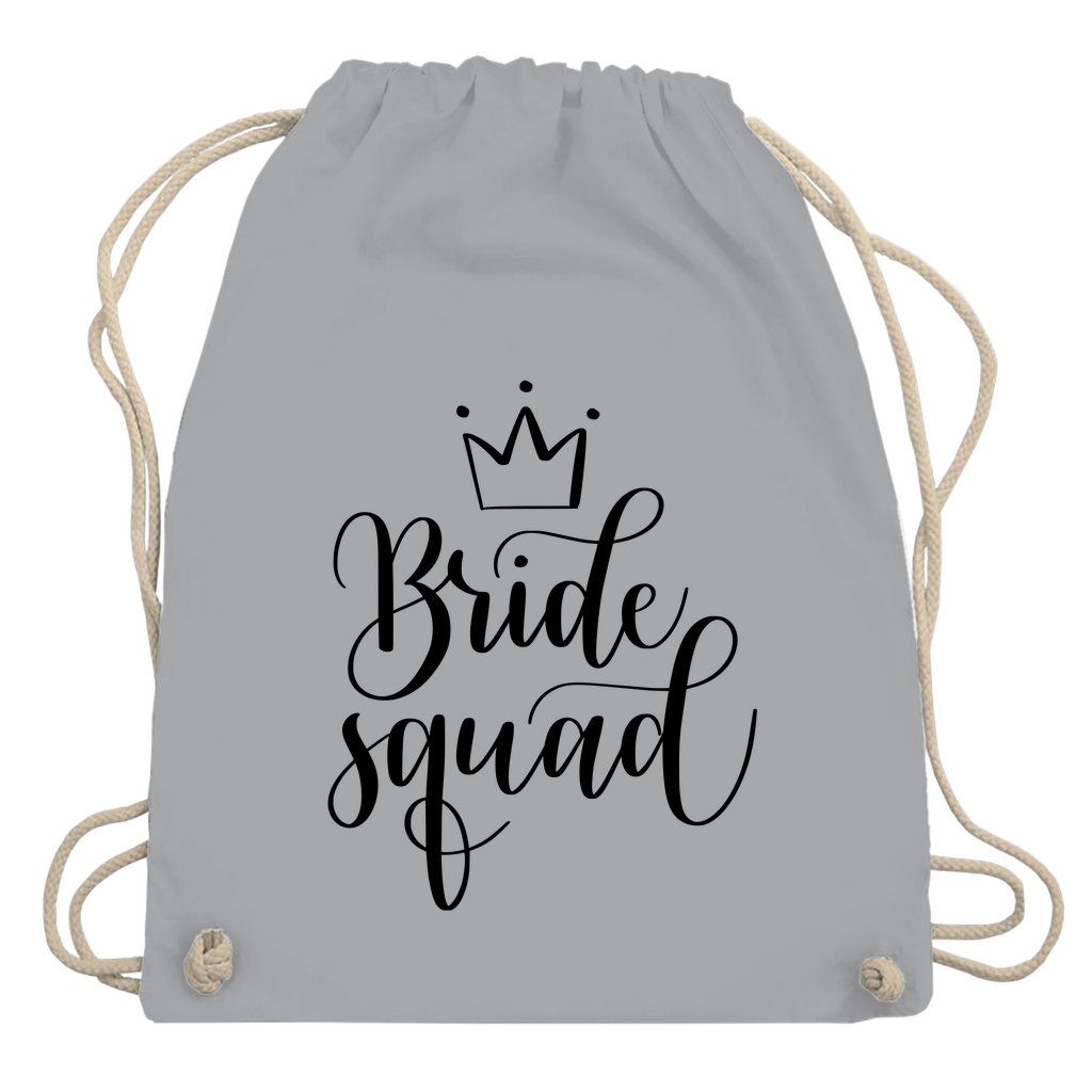 Turnbeutel "Bride squad"