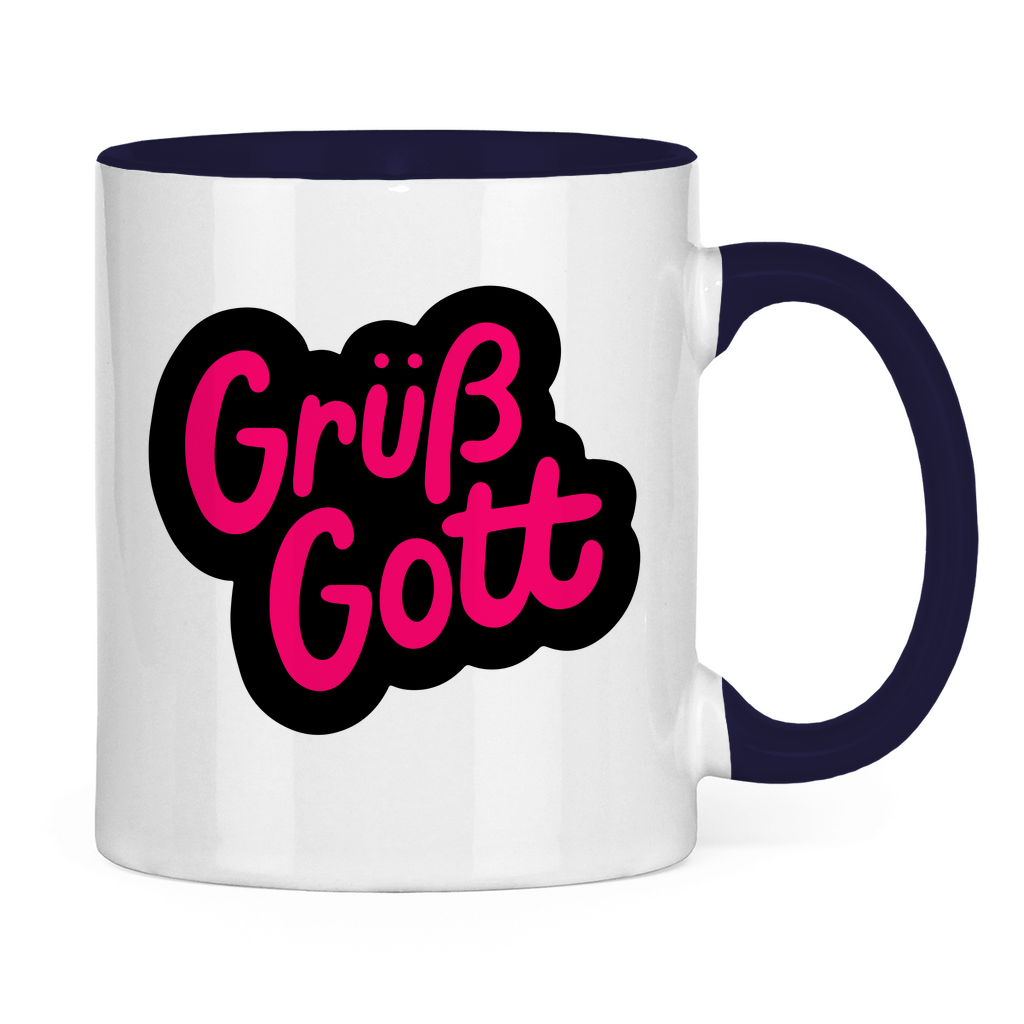 Tasse zweifarbig 