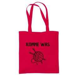 Tragetasche "Komme was Wolle" - Grafikmagie