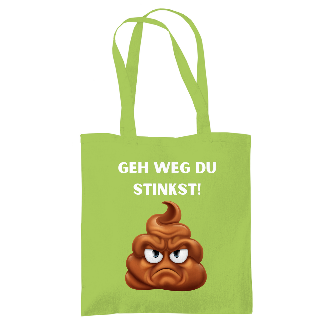 Tragetasche "Geh weg du stinkst" - Grafikmagie