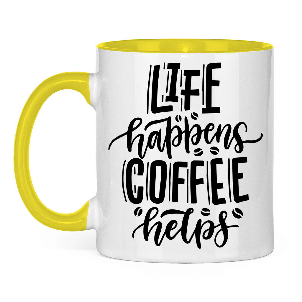 Tasse zweifarbig 