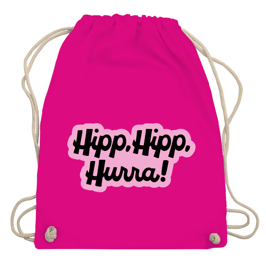 Turnbeutel "Hipp, Hipp, Hurra"