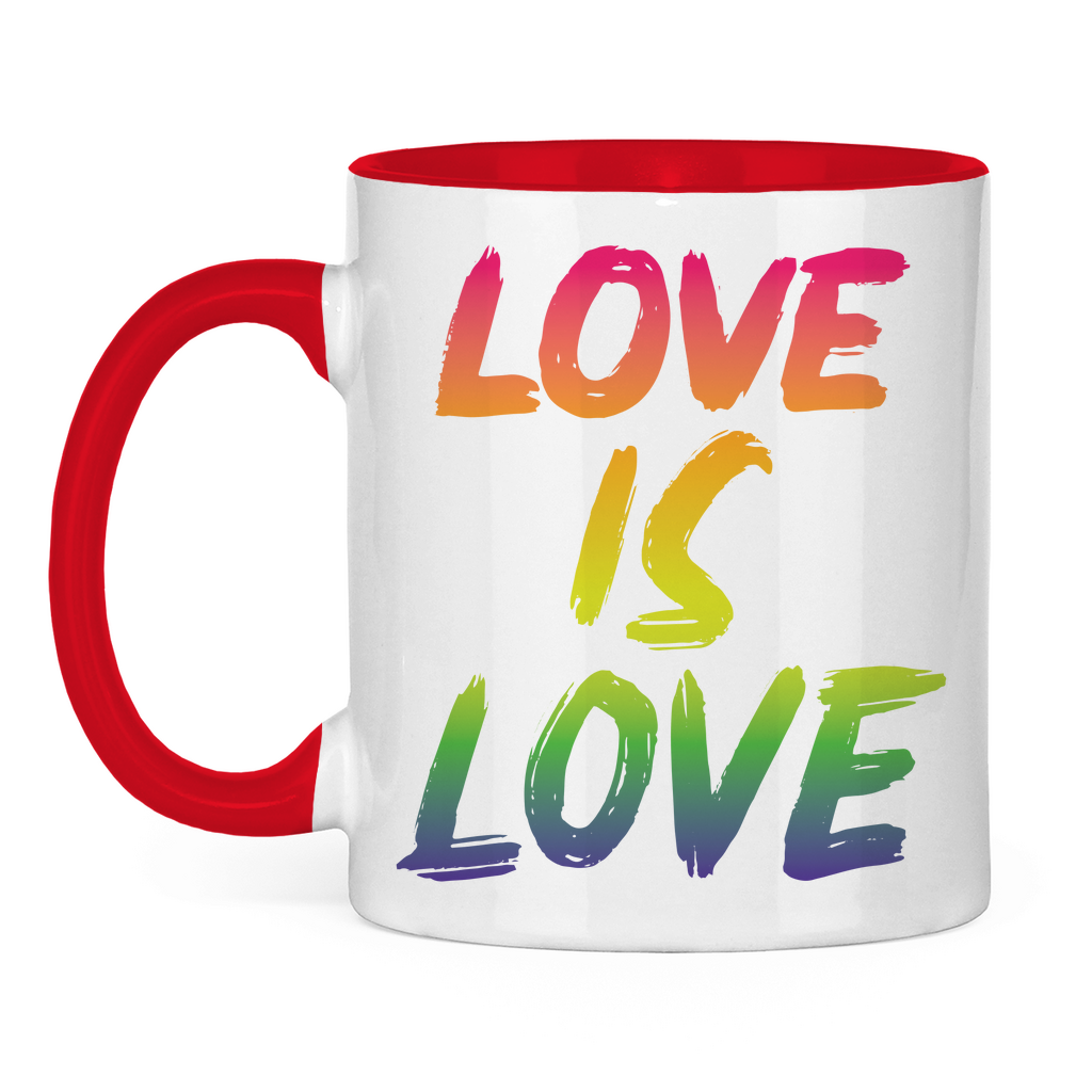 Tasse zweifarbig 