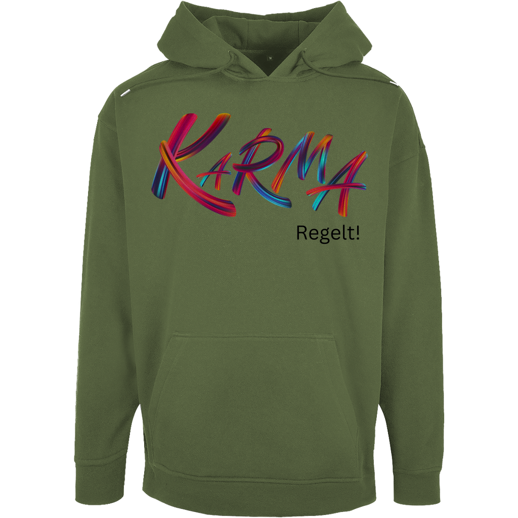 Unisex Oversize Hoodie "Karma Regelt"