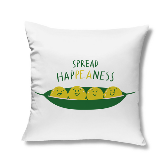 Kopfkissen "Spread Happeaness" - Grafikmagie