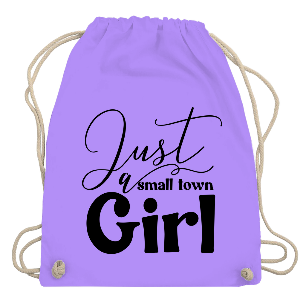 Turnbeutel "Just a small town girl"