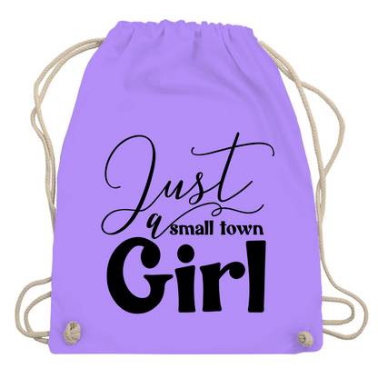 Turnbeutel "Just a small town girl"
