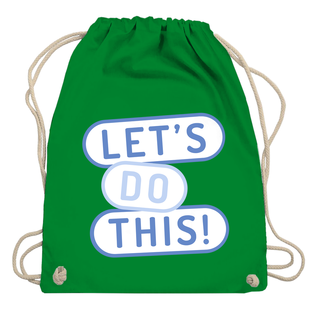 Turnbeutel "Lets do this"