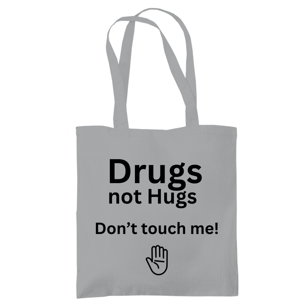 Tragetasche "Drugs not Hugs" - Grafikmagie