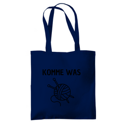 Tragetasche "Komme was Wolle" - Grafikmagie