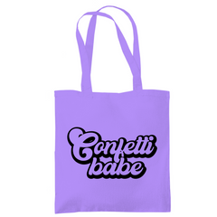 Tragetasche "Confetti babe" - Grafikmagie