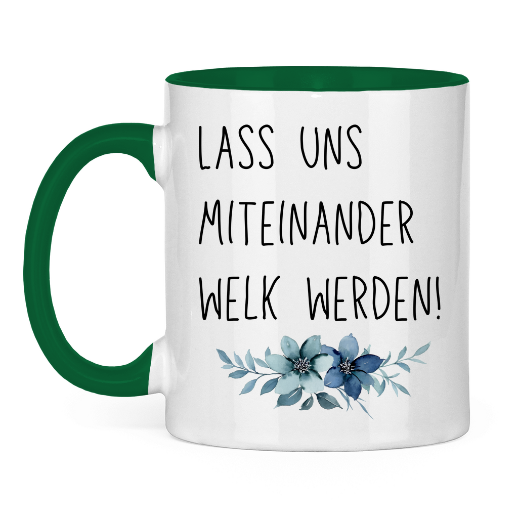 Tasse zweifarbig 