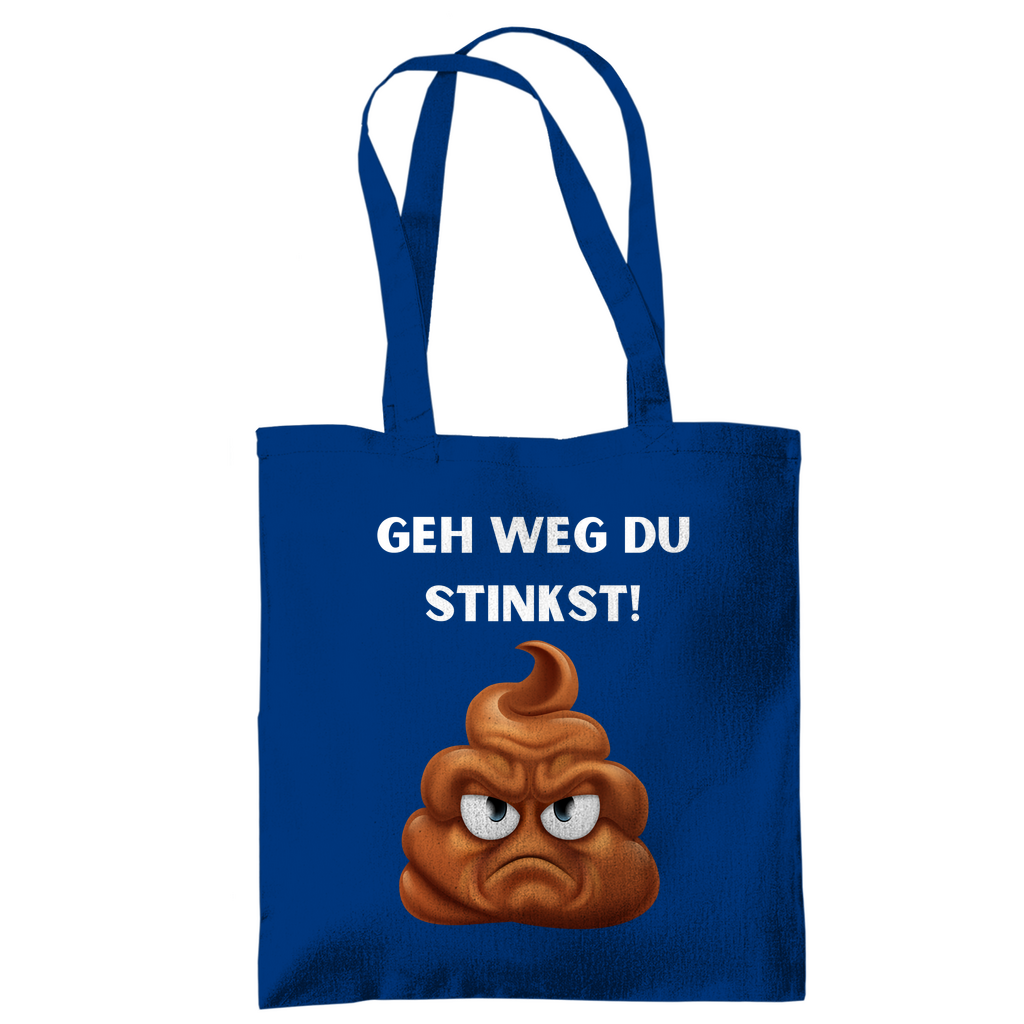 Tragetasche "Geh weg du stinkst" - Grafikmagie