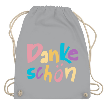 Turnbeutel "Danke schön"