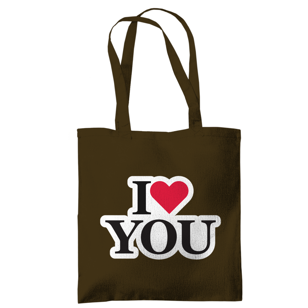 Tragetasche "I love you" - Grafikmagie