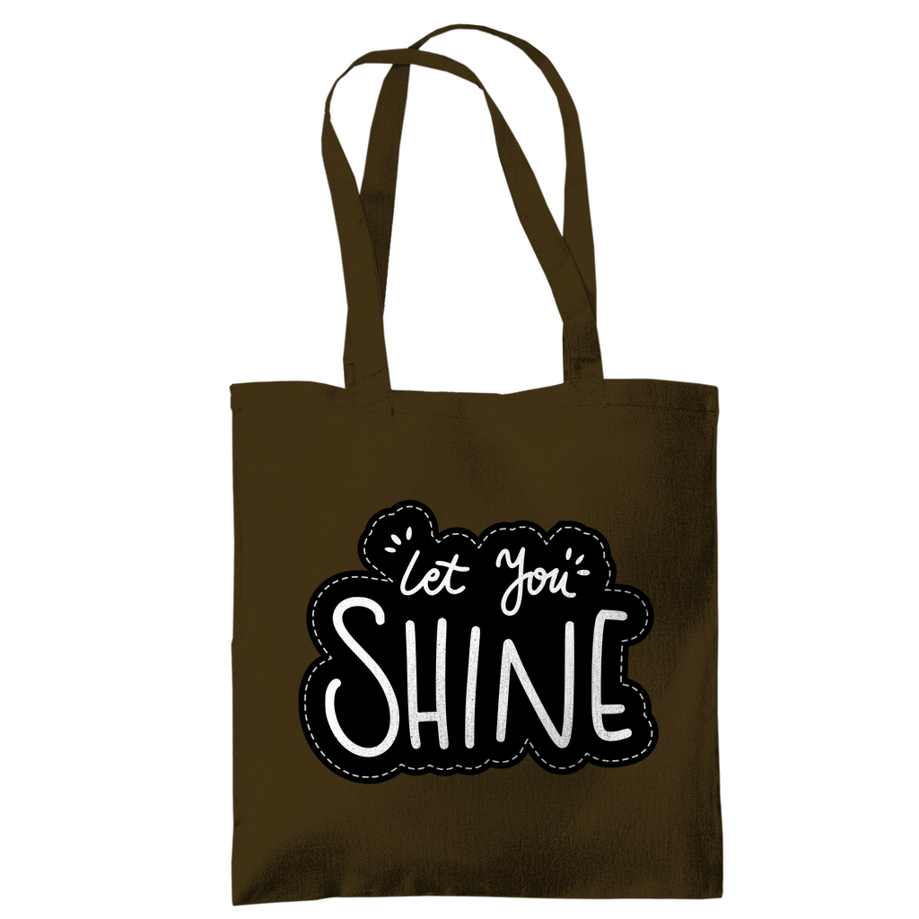 Tragetasche "Let you shine" - Grafikmagie