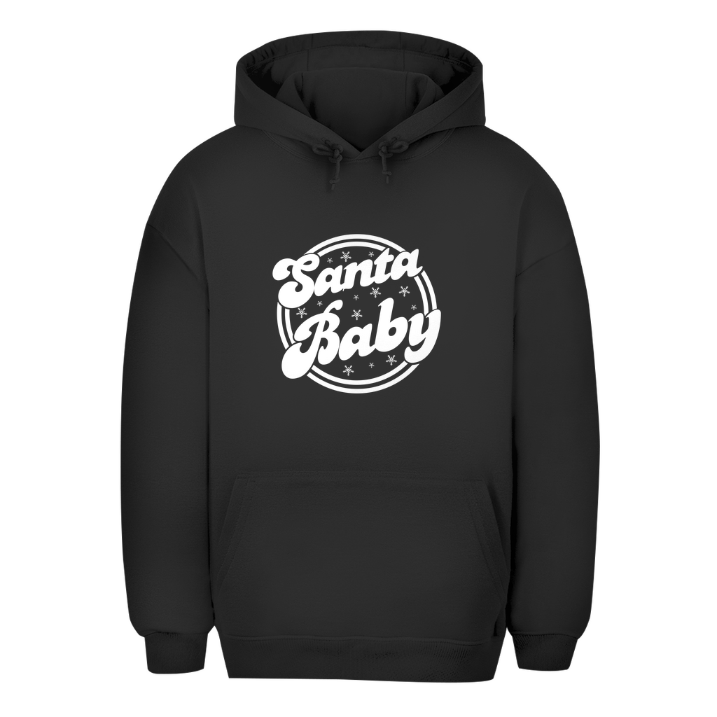 Unisex Oversize Hoodie "Santa Baby"