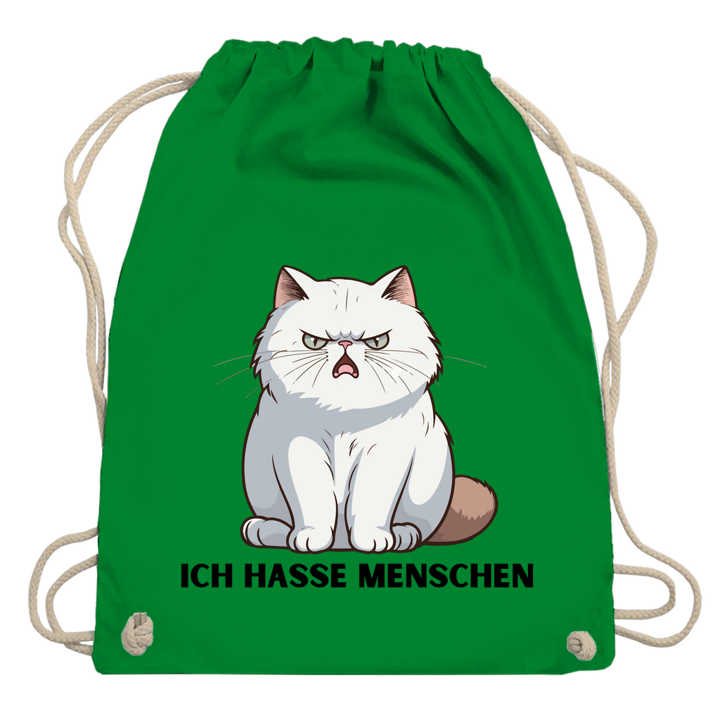 Turnbeutel "Ich hasse Menschen"
