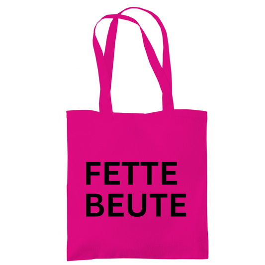 Tragetasche "Fette Beute" - Grafikmagie