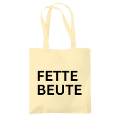 Tragetasche "Fette Beute" - Grafikmagie
