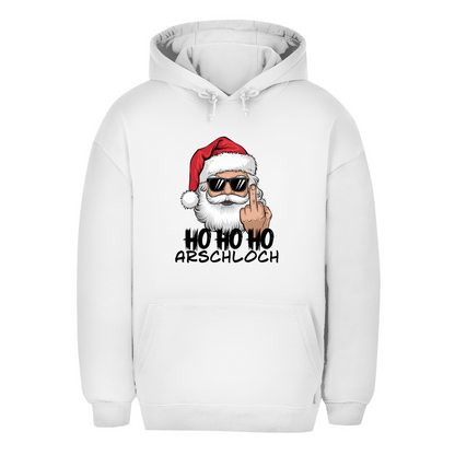 Unisex Oversize Hoodie "HOHOHO Arschloch"
