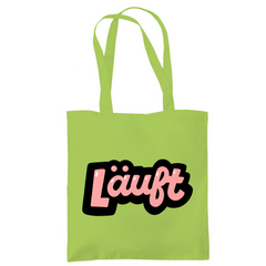 Tragetasche "Läuft" - Grafikmagie