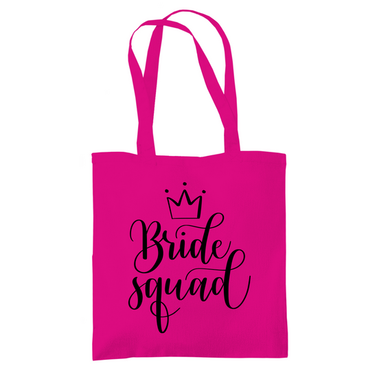Tragetasche "Bride squad" - Grafikmagie