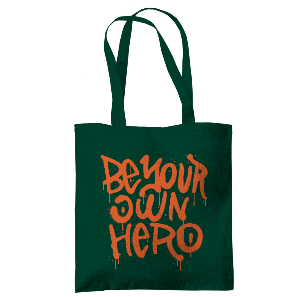 Tragetasche "Be your own Hero" - Grafikmagie