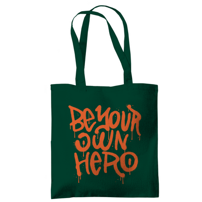 Tragetasche "Be your own Hero" - Grafikmagie