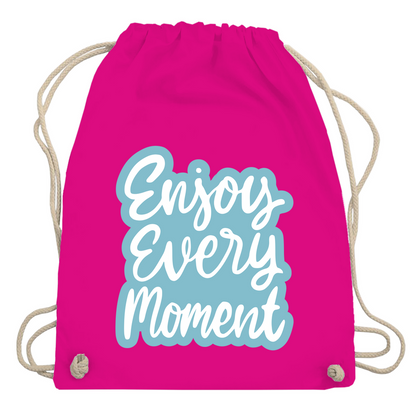 Turnbeutel "Enjoy every Moment"