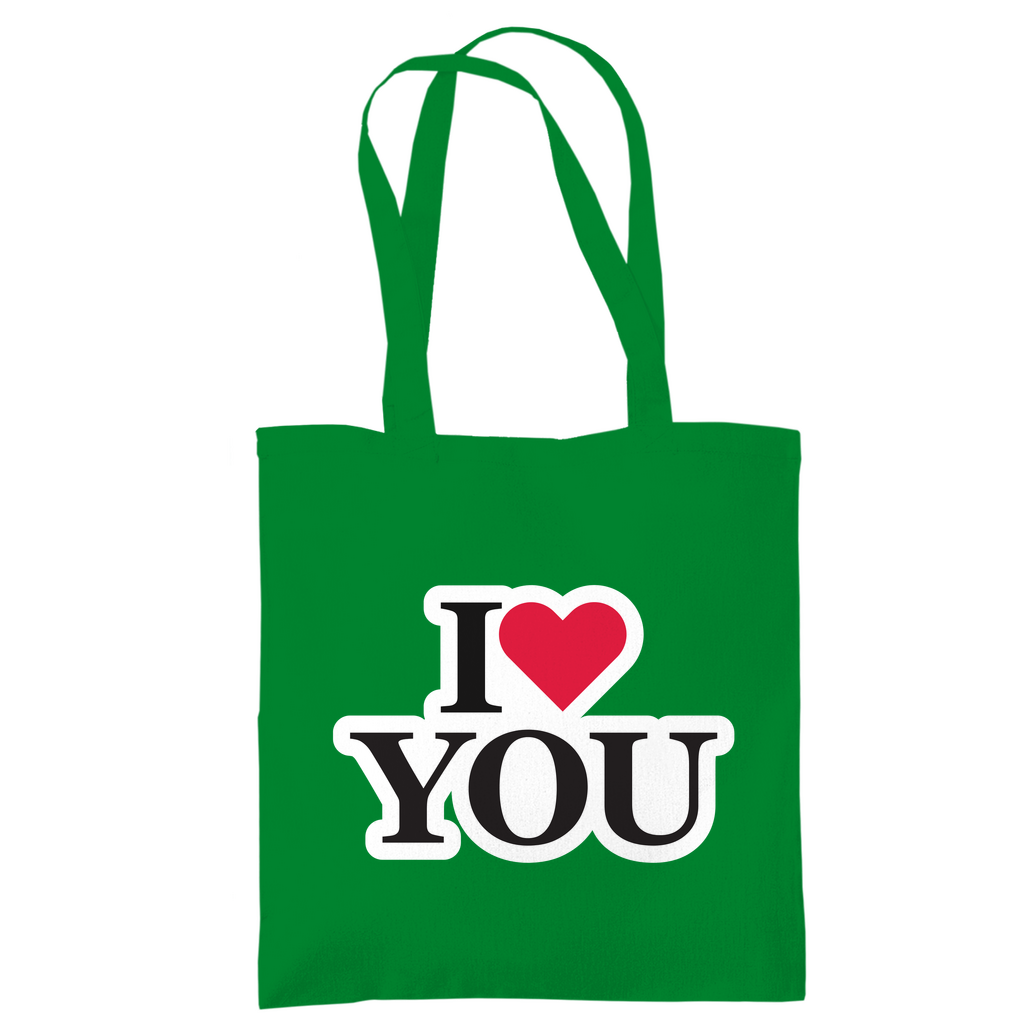 Tragetasche "I love you" - Grafikmagie