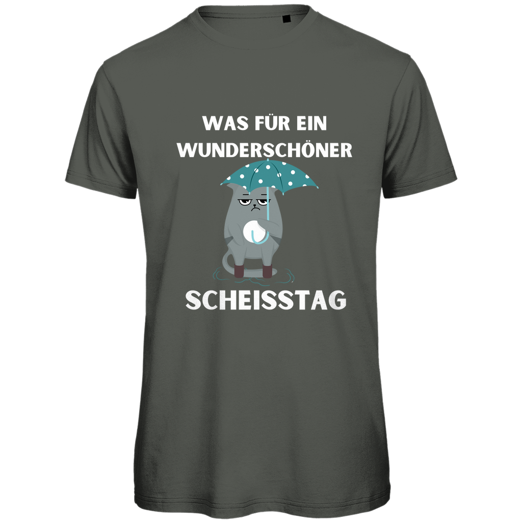 Herren T-Shirt "Wunderschöner Scheisstag" - Grafikmagie