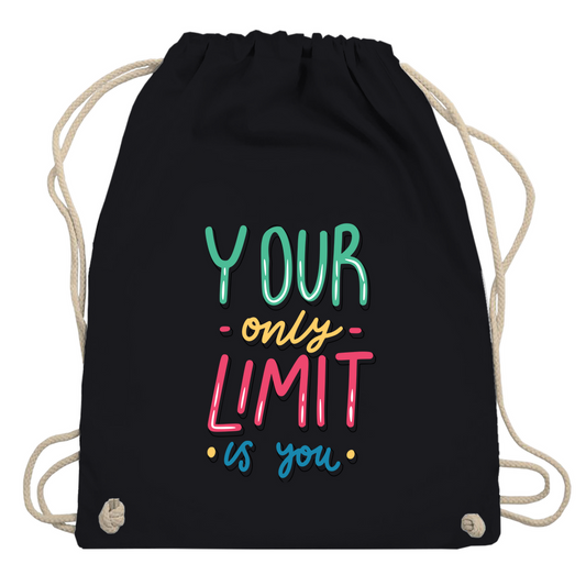 Turnbeutel "your only limit is you"