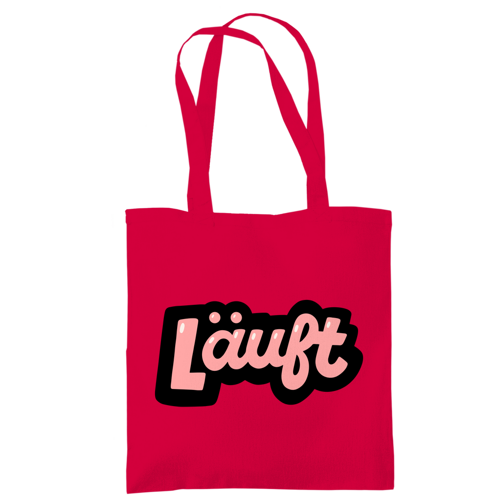 Tragetasche "Läuft" - Grafikmagie