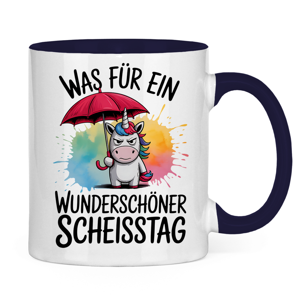 Tasse zweifarbig 