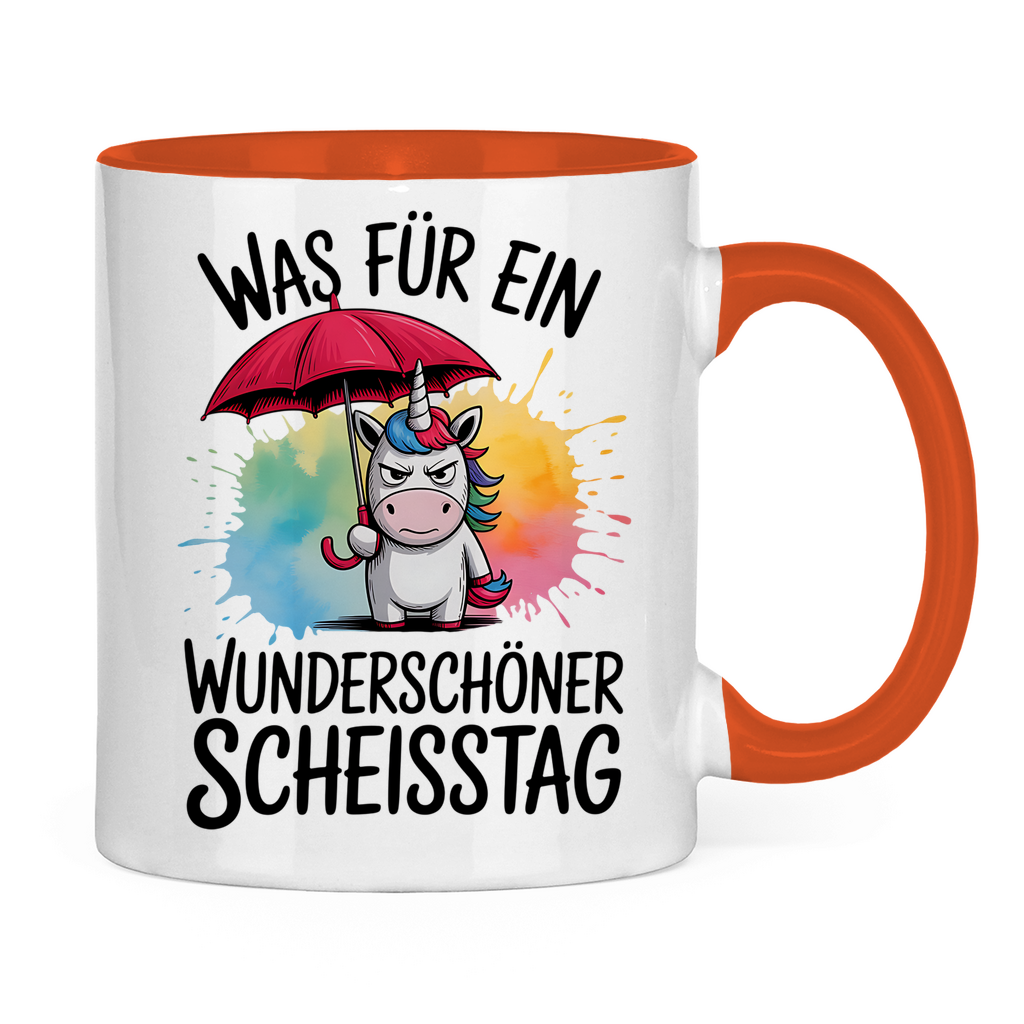 Tasse zweifarbig 