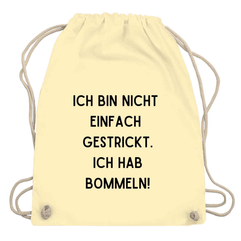 Turnbeutel "Ich bin nicht einfach"