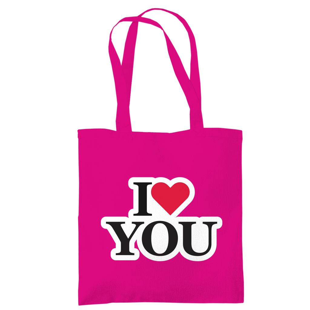 Tragetasche "I love you" - Grafikmagie
