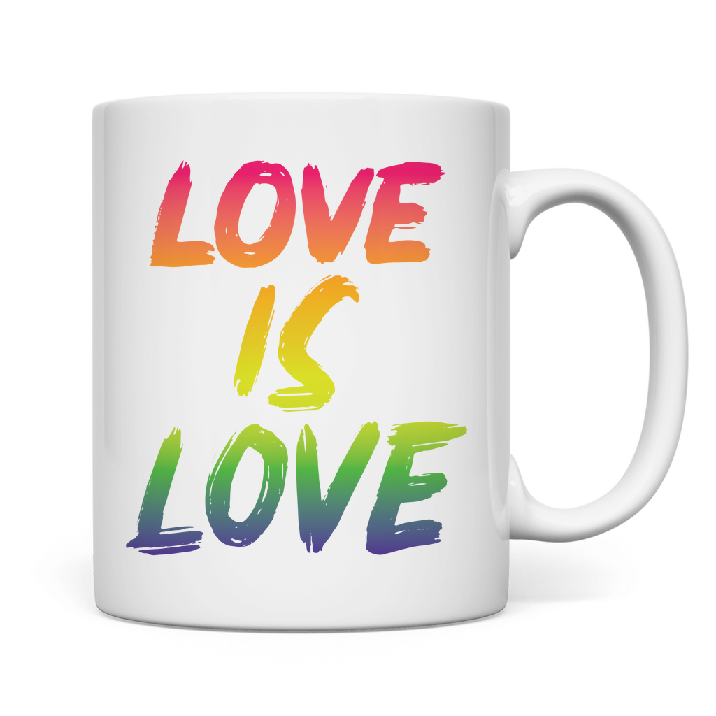 Tasse "Love is Love" - Grafikmagie