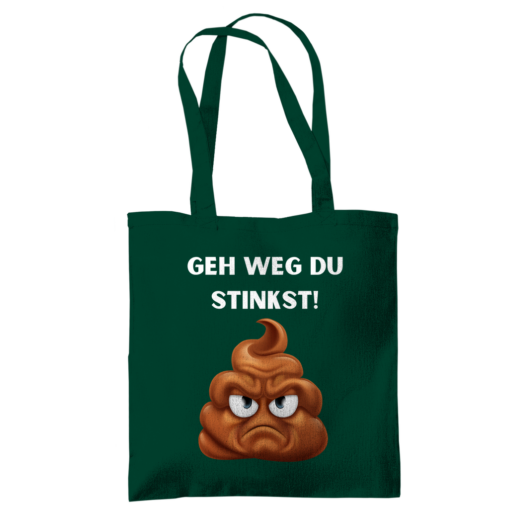 Tragetasche "Geh weg du stinkst" - Grafikmagie