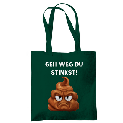 Tragetasche "Geh weg du stinkst" - Grafikmagie