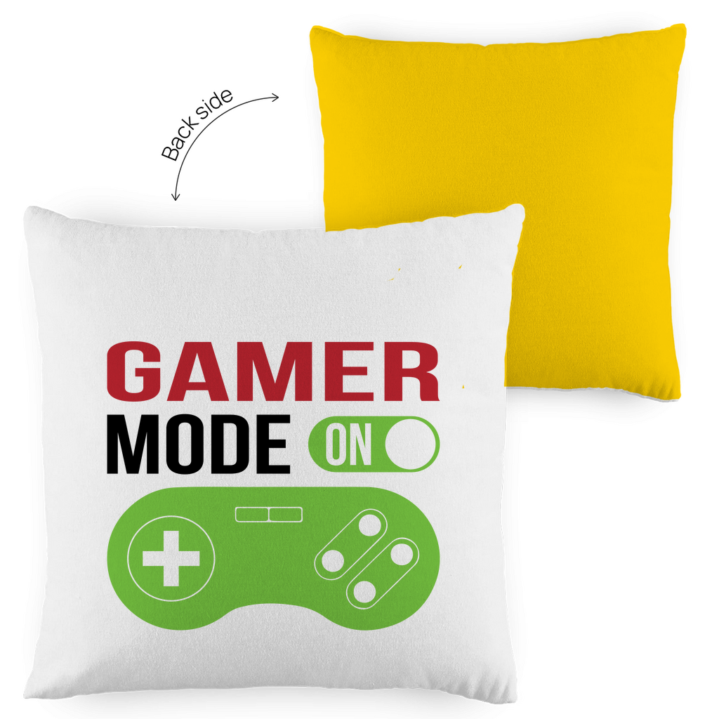 Kopfkissen zweifarbig "Gamer" - Grafikmagie
