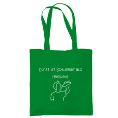Tragetasche "Durst ist schlimm" - Grafikmagie