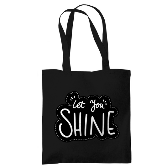 Tragetasche "Let you shine" - Grafikmagie